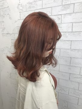 アジールヘア 東上野店(agir hair) オレンジベージュ