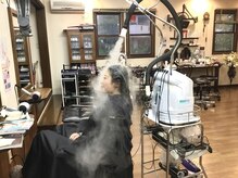 ヘアーメイク リンク(Hair Make LINK)の雰囲気（宮城県でも希少なLINK自慢のPLUME(霧)トリートメントです。）