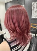 女性らしく華やかで美しい×ピオニーピンク