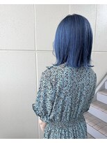 クラウドヘアー 東照宮店 ネイビーカラー
