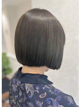 アッシュ 八王子店(Ash) オリーブグレージュ/髪質改善/ブリーチなしのダブルカラー