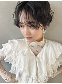 【PARK】ランダムスパイラルパーマ×マニッシュショート