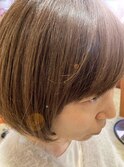 「白髪染め」アッシュ＆ハイライトメッシュ