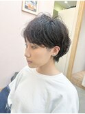 ショートパーマで簡単朝楽お洒落ヘア 【横浜/横浜ショート】