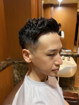 ヘアモード キクチ 銀座店 メンズショートヘア