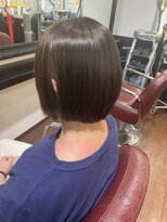 ミューズ 新浦安店(HAIR&NAIL MUSE) ナチュラルストレート髪質改善マチルダボブうるツヤ髪