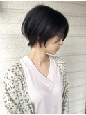 大人ショートボブ