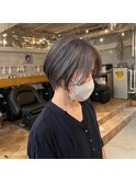 白髪ぼかし、活かしデザインカラー