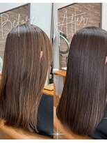 ルスリー 登米店(Lsurii)&nbsp;髪質改善カラー