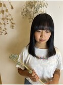 艶ミディアムストレート