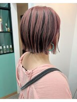 キューズ クラブ(cuz KLUB)&nbsp;【cuzKLUB】ボブ×コントラストピンク＊池袋