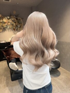 ロンド レア 天神大名店(Lond Le’a) メルティカラー/ウェーブミディアム /似合わせカットスタイル