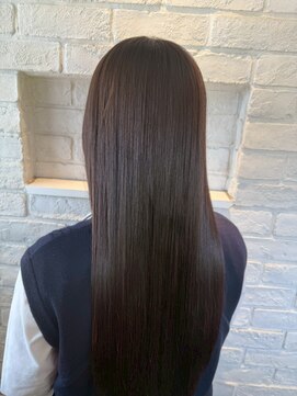 エヌアンドエー 春日部東口店(hair shop N&A) 女神の輝き！うるツヤ黒髪ロング/髪質改善/ストレート/艶髪
