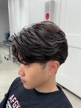 フィフス 名駅(fifth) スタイリングに自信がない方も◎ニュアンスパーマセンターパート