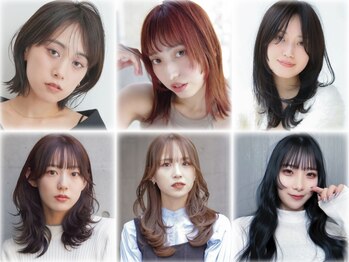 ウィズ 木更津店(Wiz)の写真/魅力を引き出す顔周りの似合わせに定評あり♪小顔×抜け感レイヤーで旬の韓国風スタイルも◎[木更津]