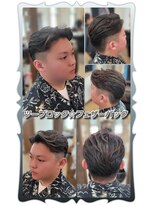 ヘアーファクトリー☆マハロ(Hair Factory☆MAHARO)&nbsp;ツーブロック☆フェザーバックスタイル モテ髪仕様♪