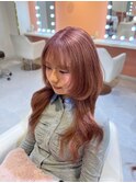 ピンクベージュ×くびれスタイル10.18デザインカラー