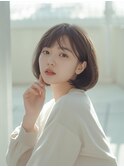 透明感ボブ
