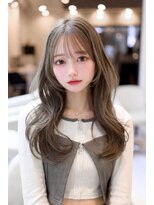 エルサザリープ 三宮(Elsa the leap)&nbsp;レイヤーロング/ミルクティーカラー/グレージュ/ダブルカラー