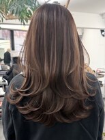 ジルブラン 土浦(JIL BLAN)&nbsp;ハイライトバレイヤージュダブルカラーケアブリーチ20代30代