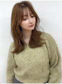 ナチュラルベージュ_ヨシンモリ_顔周りレイヤー_レイヤーカット