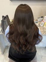 ラピス 福岡天神店(Lapis)&nbsp;10代・20代【エクステ付き】ブリーチなしミルクティーブラウン