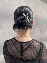 エムタニグチミュー(MTANIGUCHI Mieux)&nbsp;ヘアセット/ヘアアレンジ/カチモリ/結婚式ヘア/お呼ばれヘア