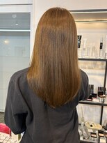 クララジャパン ナベシマ(CLALA JAPAN Nabeshima)&nbsp;グレージュ　艶髪　髪質改善　ブリーチ　ピンクベージュ　韓国風