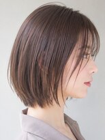 レセ 南柏店(Laissez)&nbsp;地毛風/透明感カラー/ストレート/抜け感ヘア/大人ミディアム