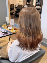 アンジュールリバティー(UN JOUR LIBERTY)&nbsp;エンドカラー オレンジ