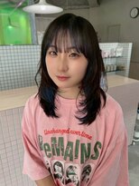 ルトワフクロマチ(Lutowa Fukuromachi) ダークパープル/ナチュラルショート/ミルクブラウン/夏/インナー