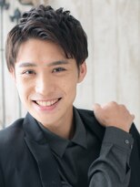 グルーミングサロン バーバー キャッスル 北浦和西口(Grooming salon Barber Castle)&nbsp;七三分けくせ毛風かき上げ社会人スーツ髪型ショートp1北浦和