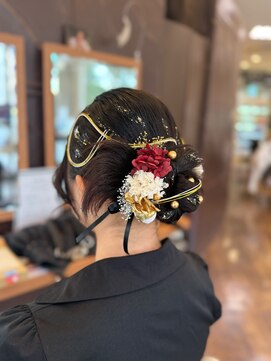 プラザサロン 辰巳台店 アップスタイル