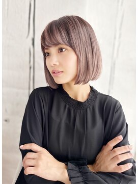 ナル 新宿(nalu) nalu新宿/髪質改善/縮毛矯正/透明感/内巻きボブ/新宿