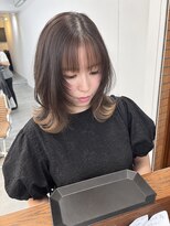 サンノット(SUN KNOT)&nbsp;レイヤーボブ×インナーミルクティーベージュ