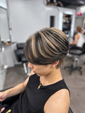 コア 新宿(CORE) ローライト×エンドカラーマッシュ