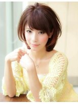 《AFLOATディル裕二朗》上品でボリュームあるミディアムレイヤー