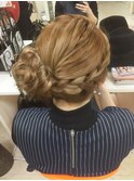 サイドまとめ髪（ヘアセット）