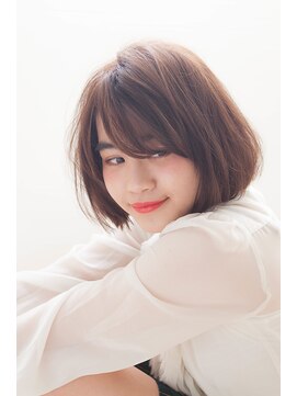 エイミーバイアフロートザガーデン 浦和店(amie by afloat the garden) うざバング×ナチュラルボブ×シースルーバング◎