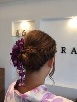 ブレイス(BRACE) 夏祭りヘアセット