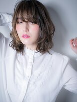 カバーヘア ブリス 大宮西口(COVER HAIR bliss) *bliss大宮*個性的インナーカラー★ルーズカールのふわミディt