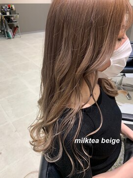 エレノア 梅田店(Eleanor) ミルクティーベージュ