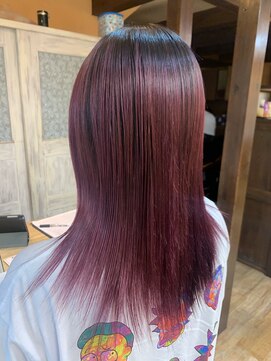 モアムー(Moremuu) ピンクのシャドールーツ