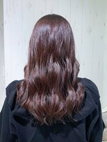 ラ ブランシュ 大宮(La Blanche)&nbsp;大宮/ミニウルフ/テラコッタ/デジタルパーマ/くすみブルー/前髪