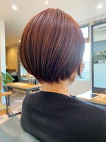 コムシュブー(Comme Cheveux)&nbsp;【Comme Cheveux】レッド系カラーショート/東（アズマ ）