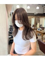 アリー 原宿 表参道(ALLY)&nbsp;[ALLY松村]ブリーチなし☆ミルクティーベージュ