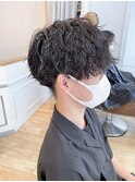 横浜☆ゆるめツイストスパイラルパーマ マッシュ ツーブロック