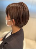 ナチュラルショートボブ