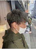 MEN'S HAIR ブリーチ1回！オリーブグレージュ