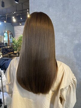 ヘアデザイン コレット ネオ 池袋(Hair Design Collet Neo) 酸熱トリートメント/ミルクティーグレージュ/髪質改善/池袋
